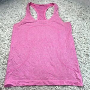 Lululemon Swiftly Tech Racerback Heathered Pink